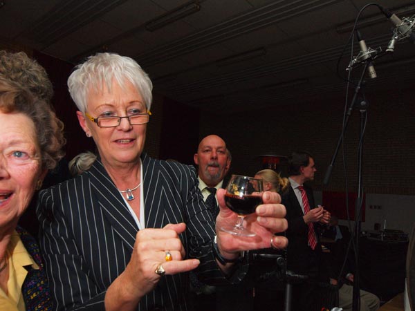 Willemien Vroegindeweij is een gezellige burgemeester van een gezellige stad, Bolsward.