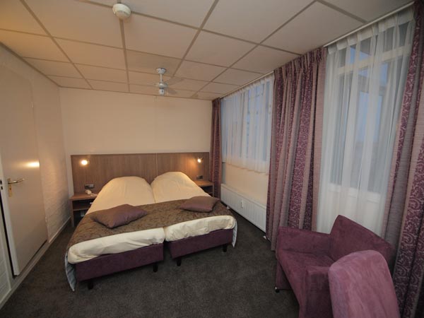De gerenoveerde kamers van het Eurohotel in Leeuwarden.