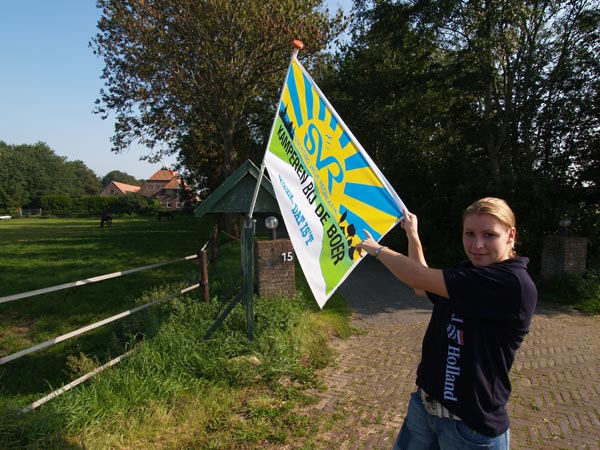 SVR-camping Eefting in Rohel aan de oever van het Tjeukemeer (gemeente Skarsterlân).