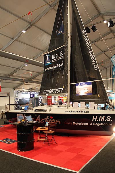 De Black Fox op Suisse Nautic.
