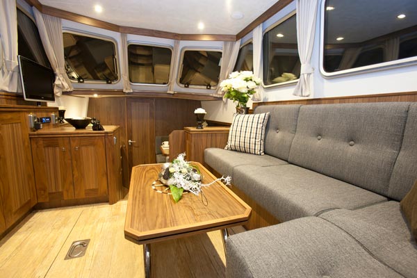 Populair, ook in de verhuur, de Aquanaut Drifter 1000 CS AK.