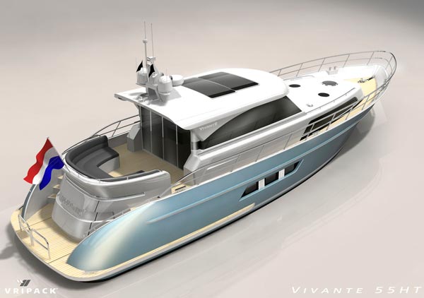 Bootje van Bertone? Nee, van Vivante Yachts in Sneek!