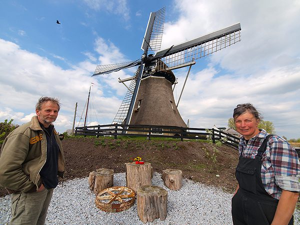 Poldermolen en theetuin De Rietvink.