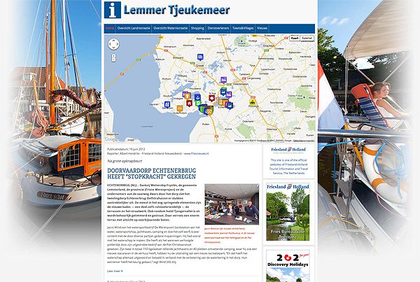 Schermafdruk van de site van Lemmer.