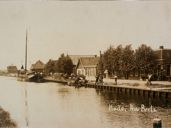 Nij Beets vroeger, in de tijdf van de vervening.