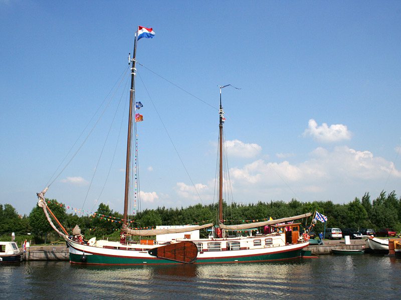 Klipper De Hoop van Friesland Charter. De Stella Frisia is identiek.