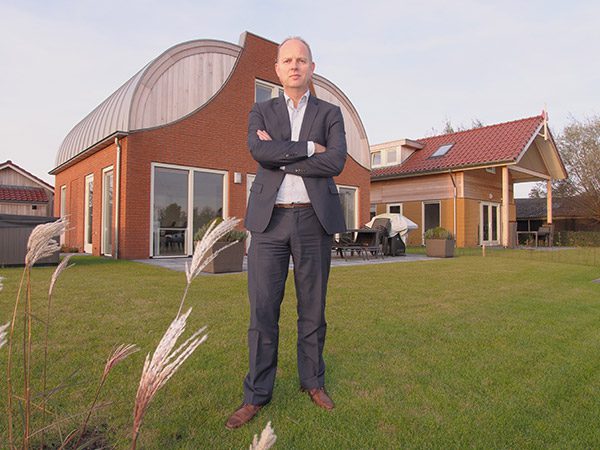 Bert Rotteveel, een Hollander die Fryslân promoot.