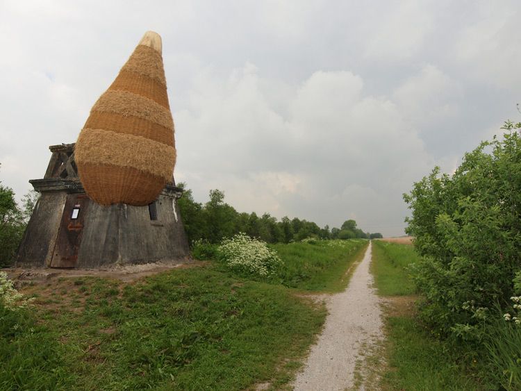 Kunst in het moeras Rottige Meente: Out of Space.
