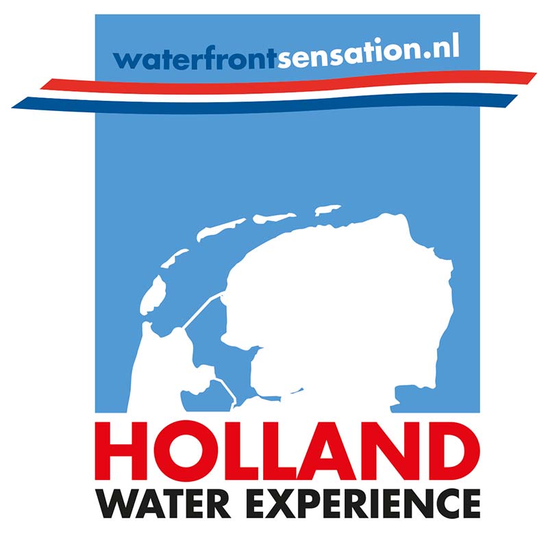 Het logo van Holland Water Experience
