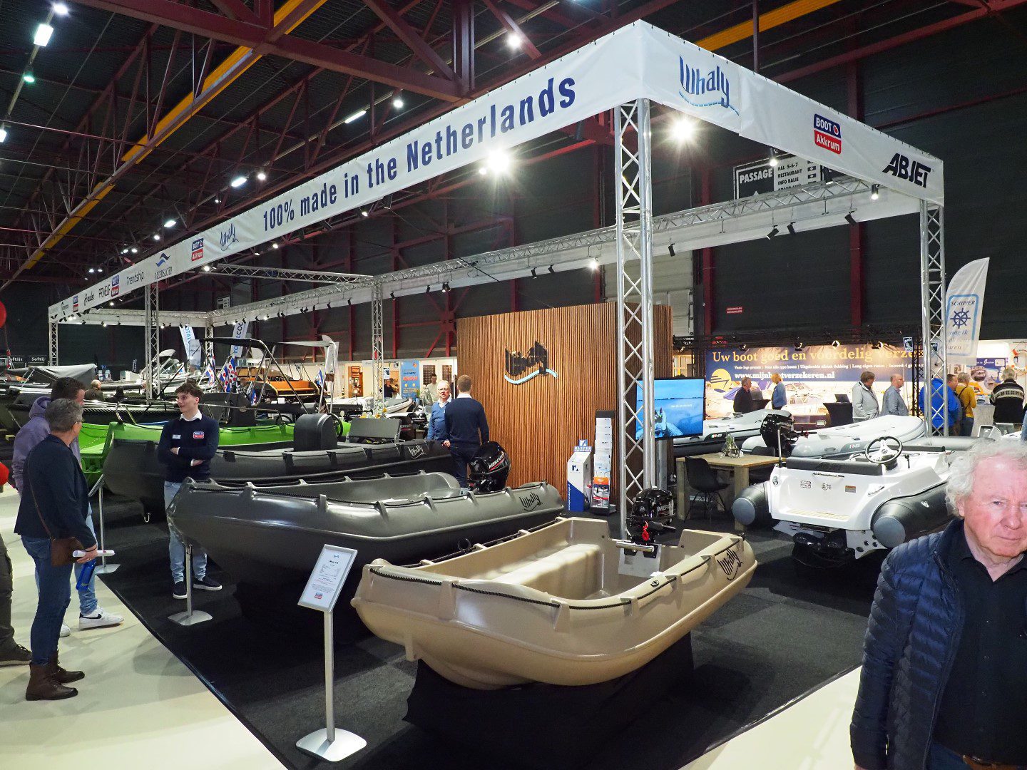 Stand van open boten specialist Boot Akkrum