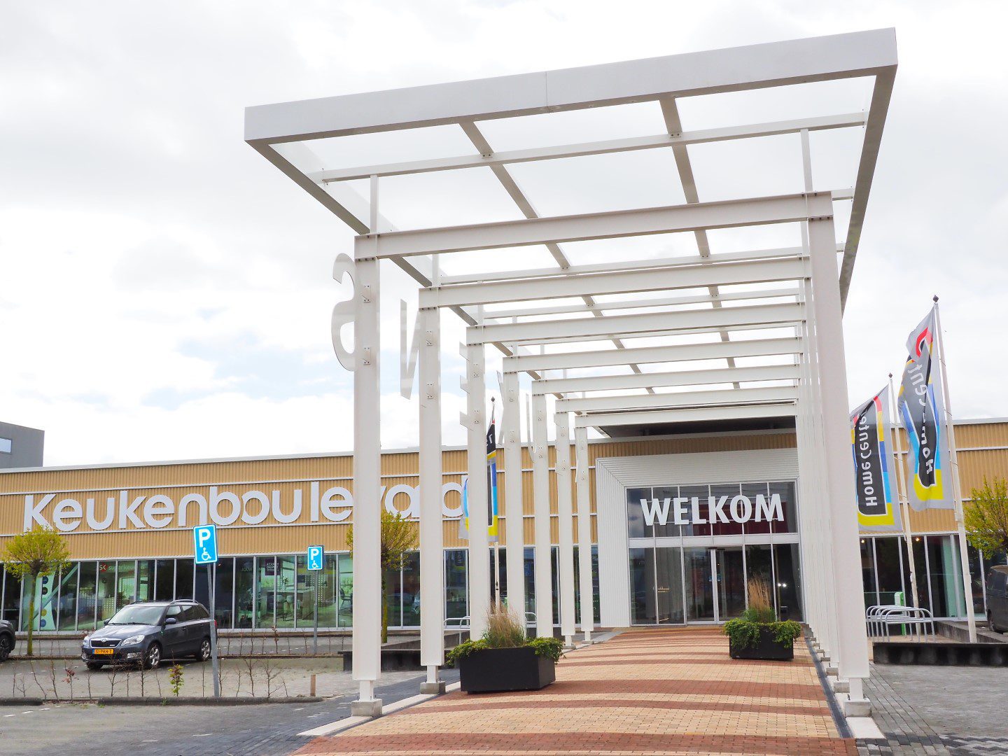 De nieuwe keukenboulevard van woonboulevard Home Center in Wolvega, Friesland.