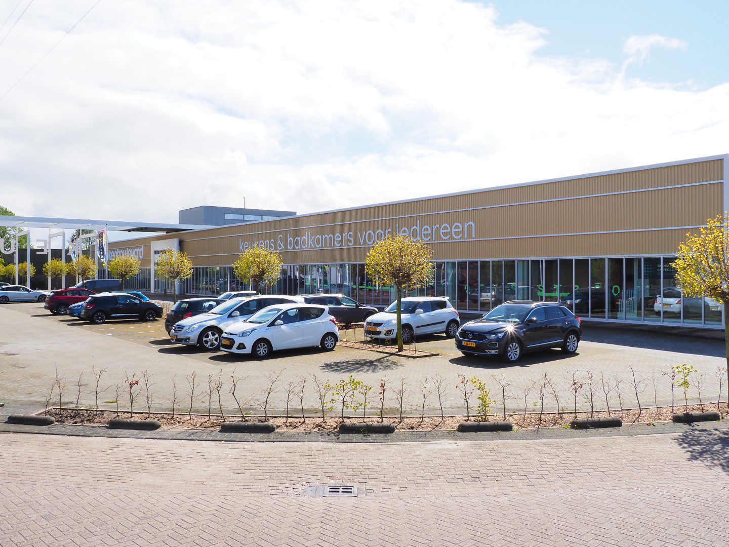 De nieuwe keukenboulevard van woonboulevard Home Center in Wolvega, Friesland.