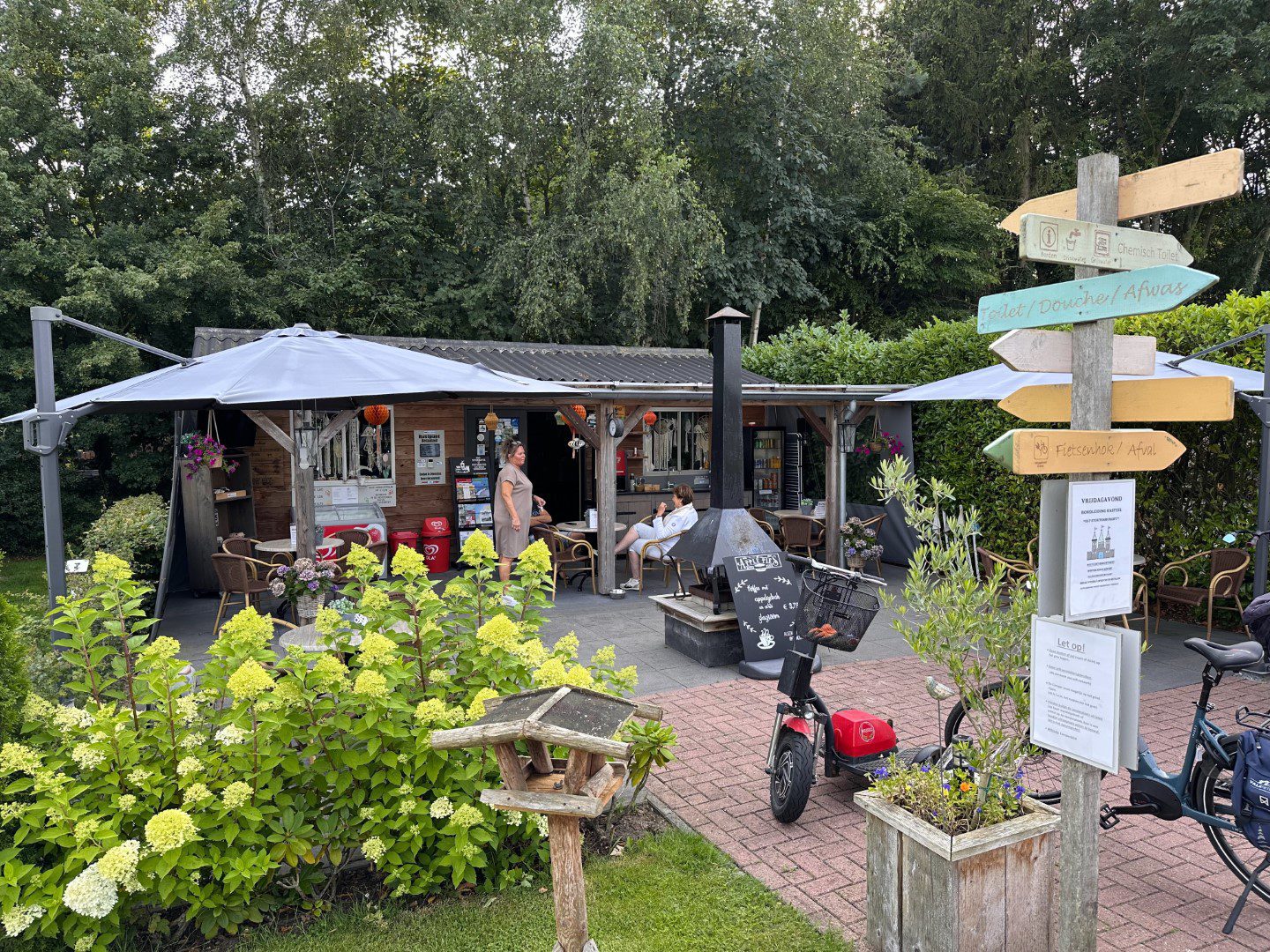 Camperplaats Stoutenburght in Blesdijke Friesland